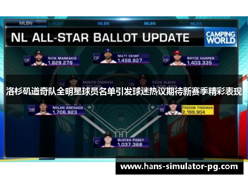 洛杉矶道奇队全明星球员名单引发球迷热议期待新赛季精彩表现